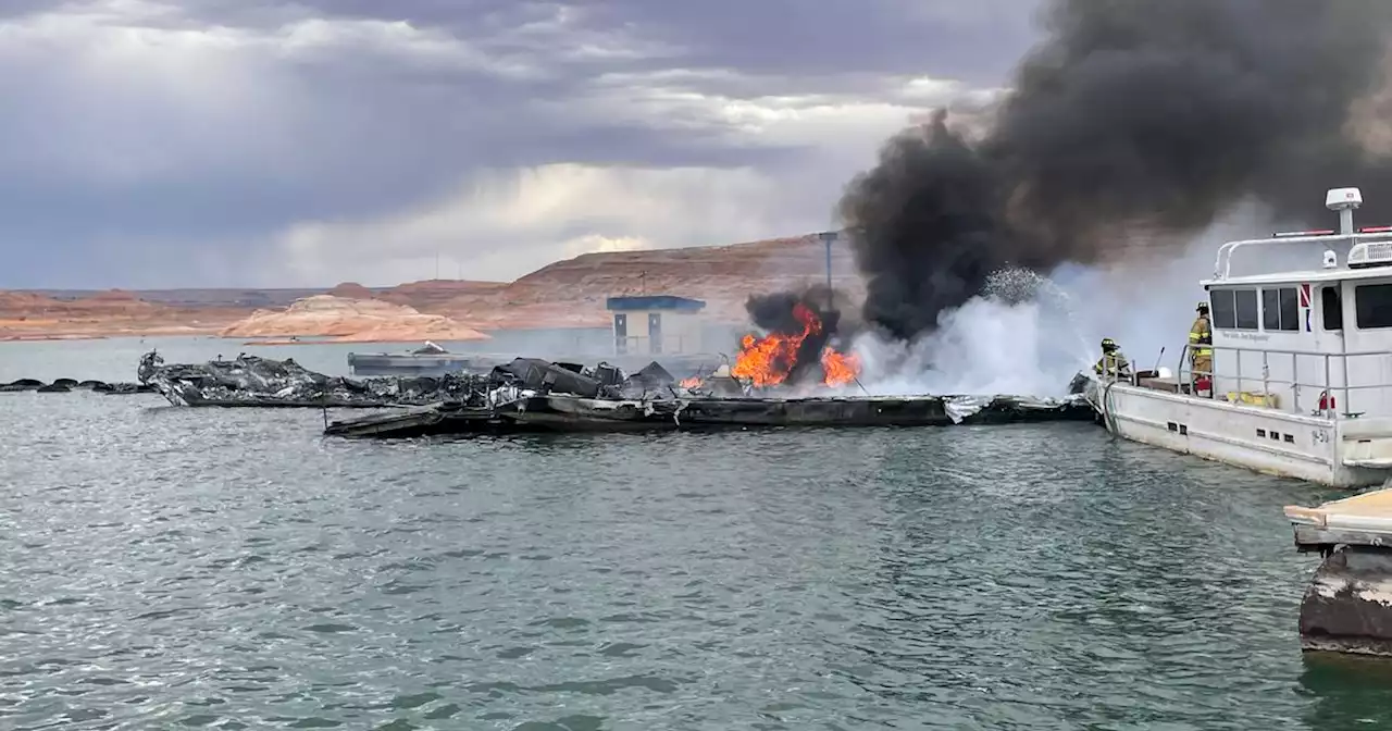 Lake Powell houseboat fire was accidental, investigators say