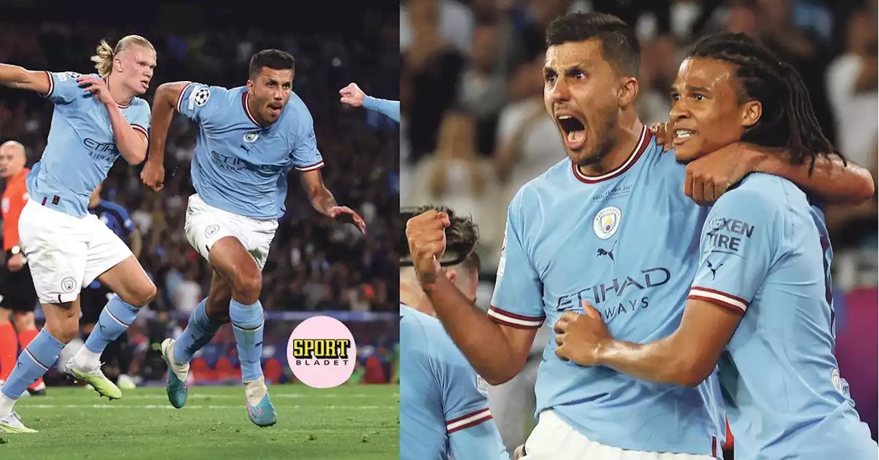 Man City vinner Champions League – Rodri stor hjälte i finalen mot Inter