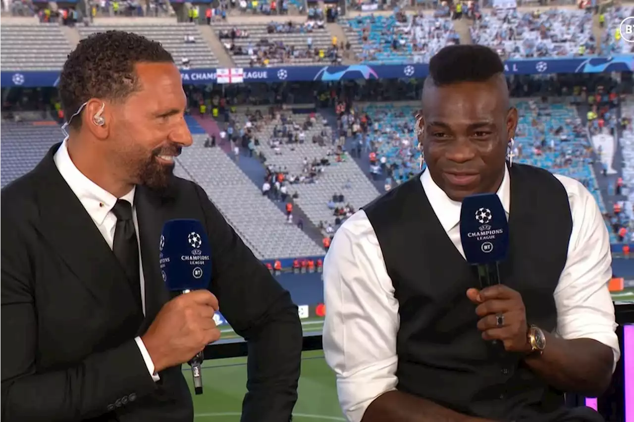 'We paid thousands for this!' - Jake Humphrey pokes fun at Balotelli in BT Sport farewell