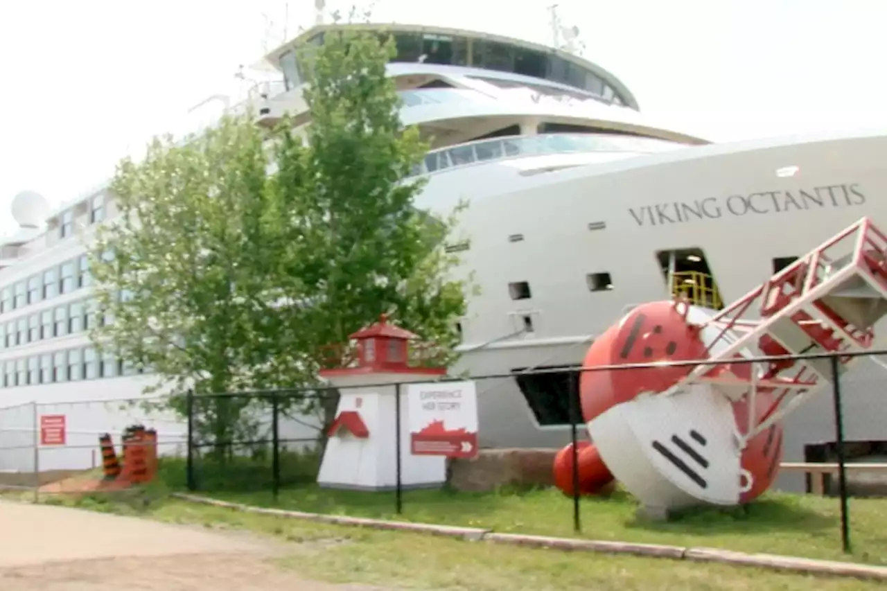 Two cruises make port in the city at the same time