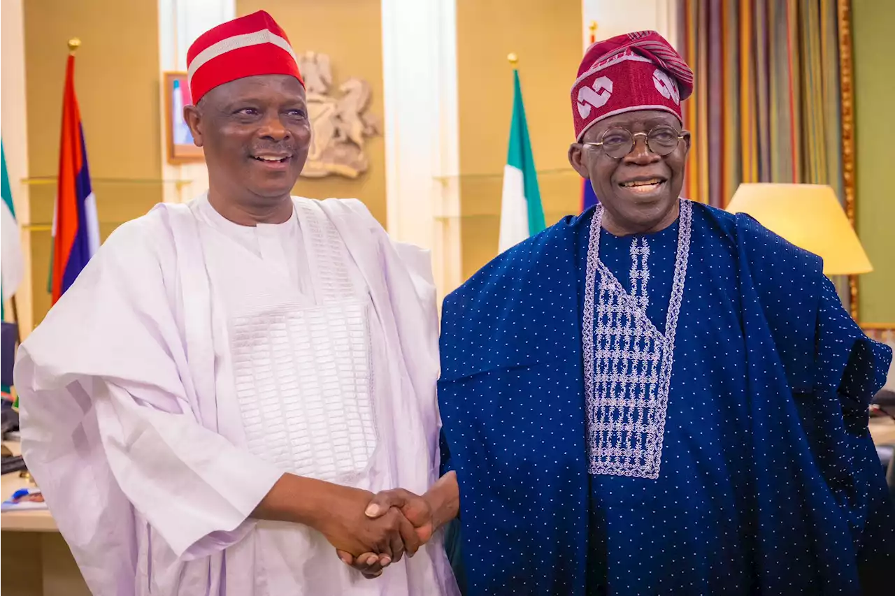 PHOTOS: Tiniubu hosts Kwankwaso in Aso Villa | TheCable