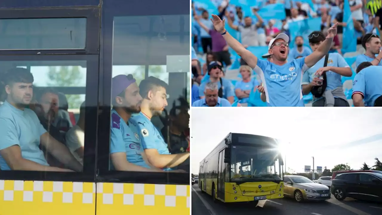 Transport chaos leaves Man City fans facing long delays outside Champions League final stadium