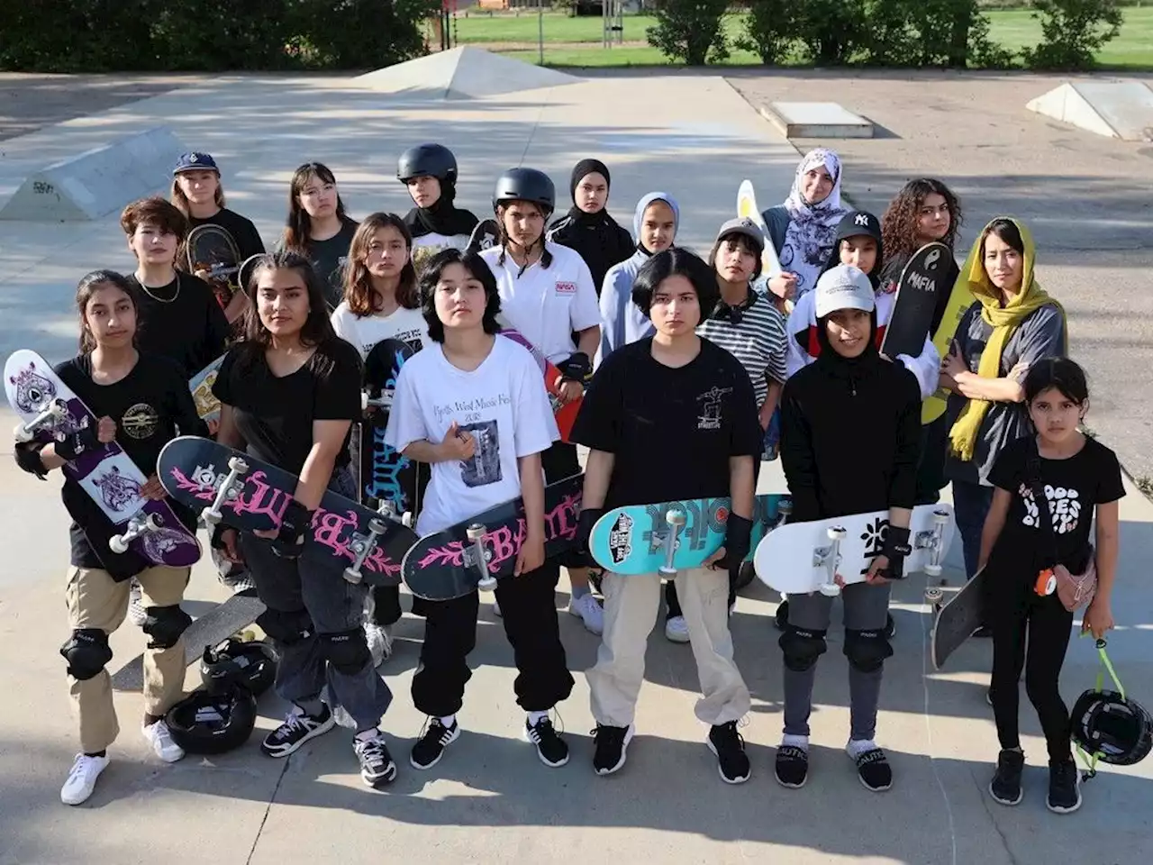 How a team of skateboarders in Saskatoon is calling attention to plight of girls in Afghanistan