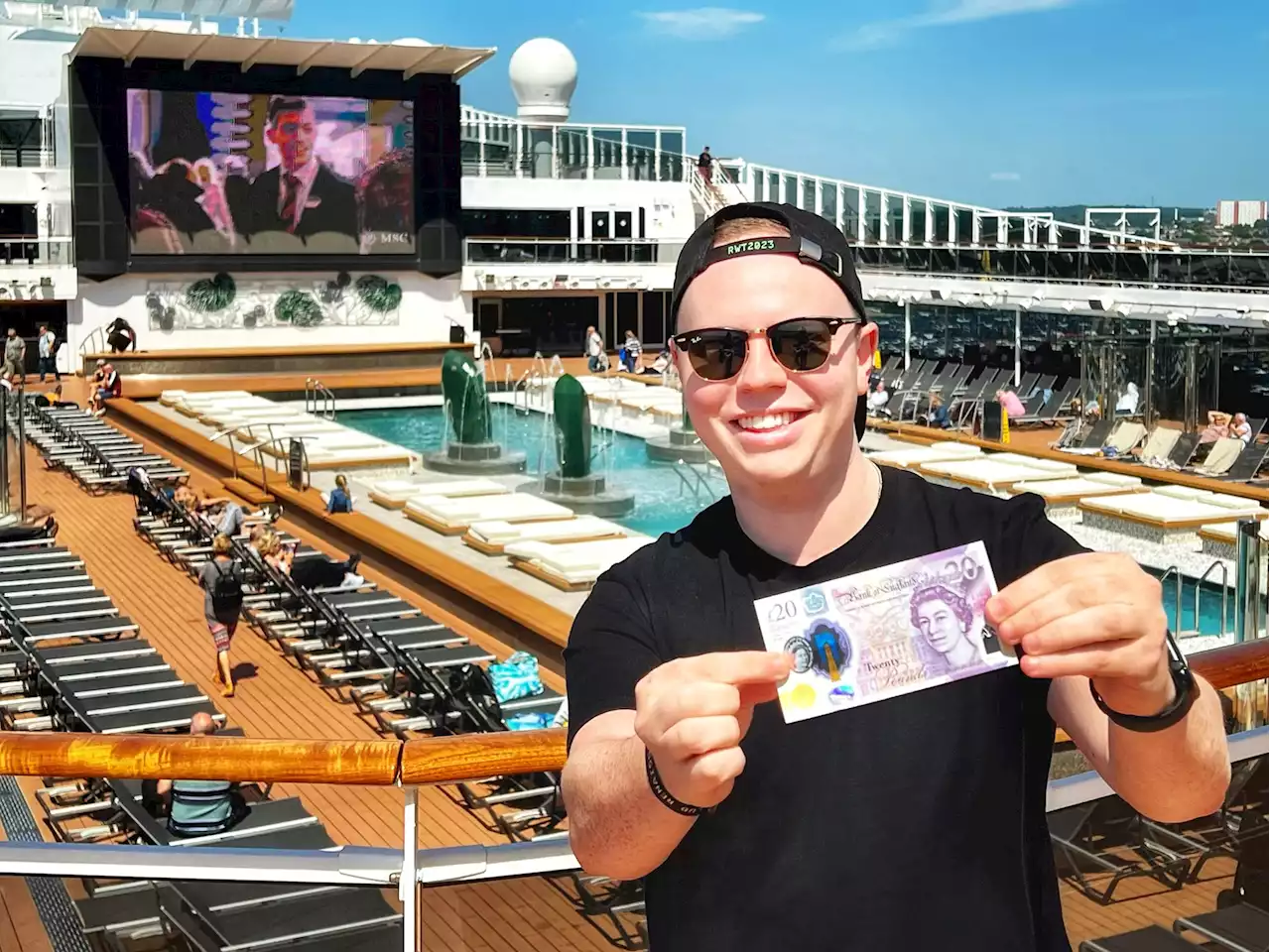 I paid £10 a day to go on a cruise - it was cheaper than drinks in London