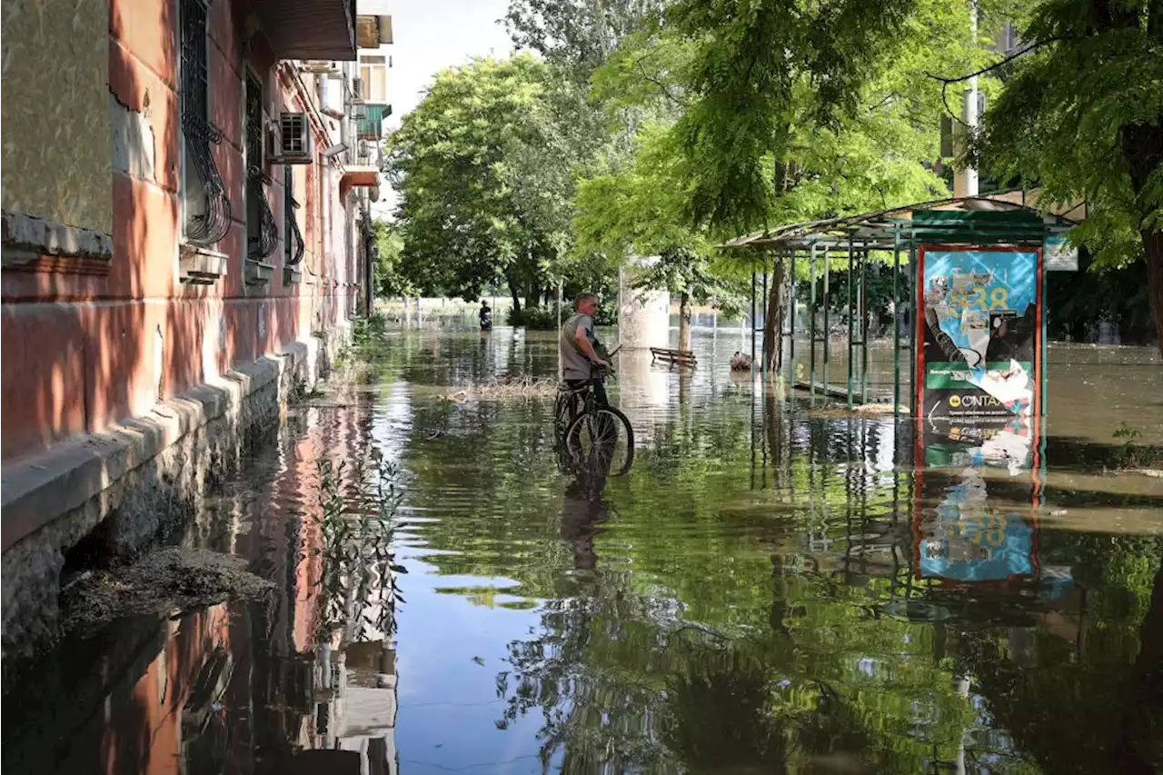 Ukraine Warns of Toxic Black Sea ‘Garbage Dump’ From Dam Debris