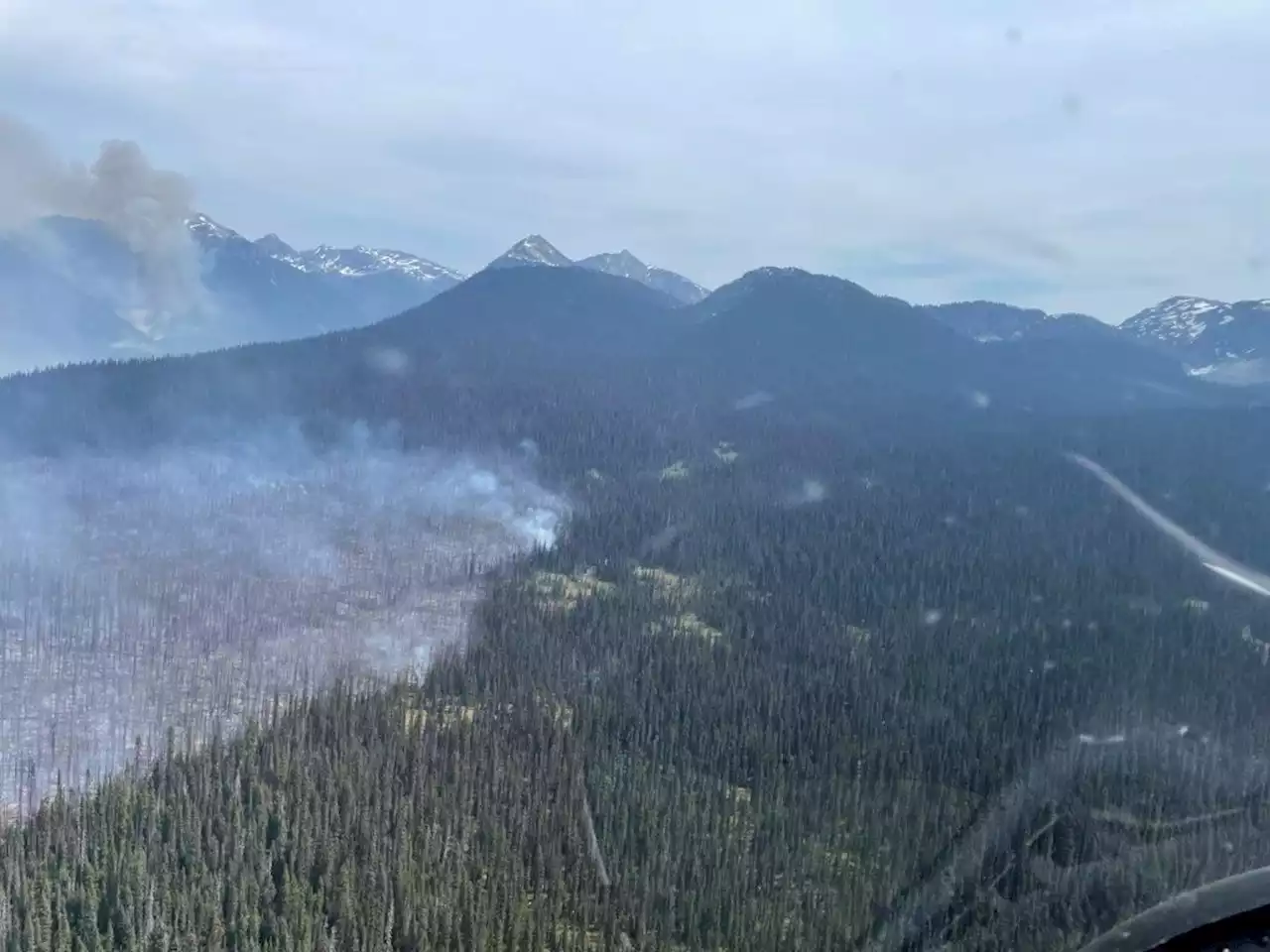 Shifting winds, cooler temperatures helping firefighters at Tumbler Ridge, B.C.