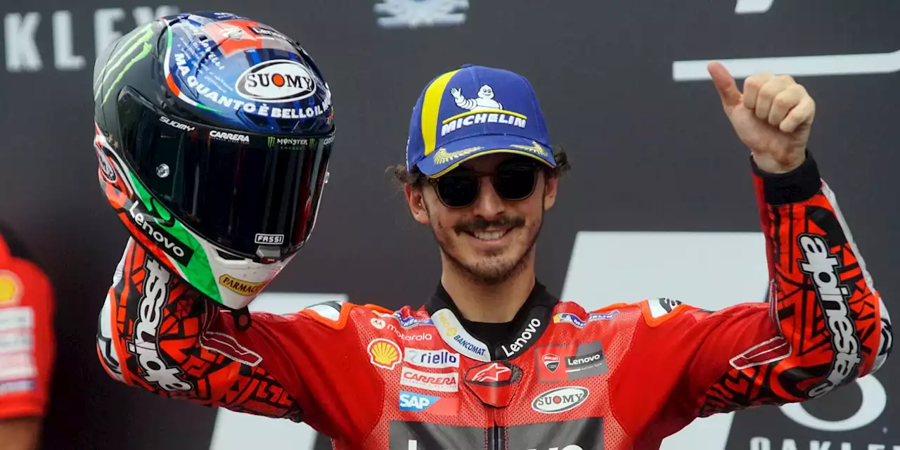 MotoGP: Bagnaia re del Mugello, Ducati padrona del Mondiale