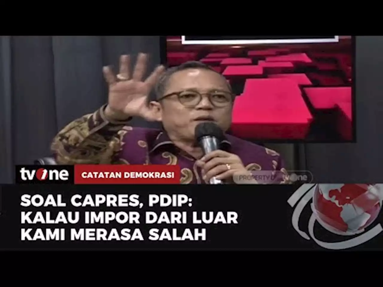 Deddy Sitorus: Ketua Umum Parpol Tidak Harus Menjadi Presiden - tvOne