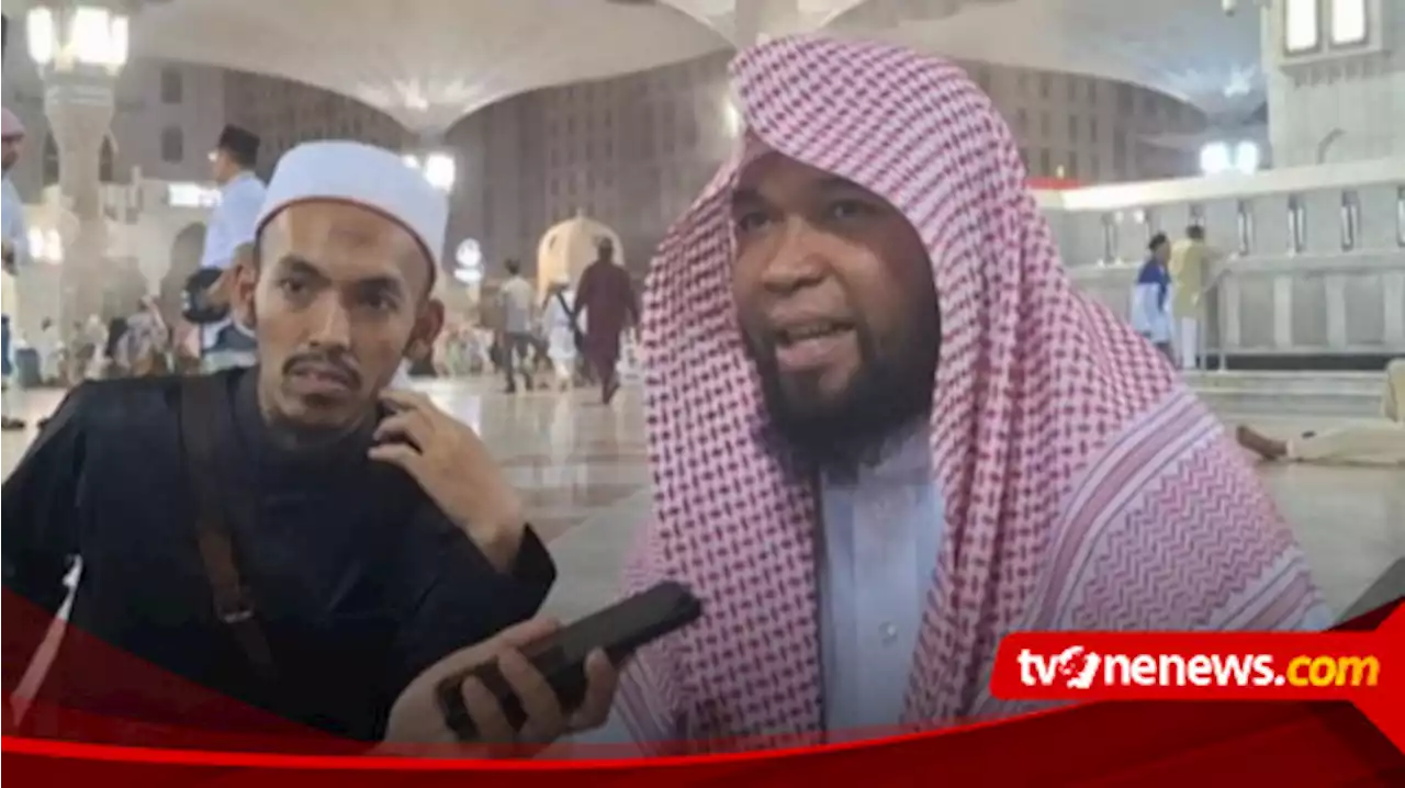 Kisah Pria Asal Riau yang Jadi Pengisi Kajian di Masjid Nabawi, Madinah