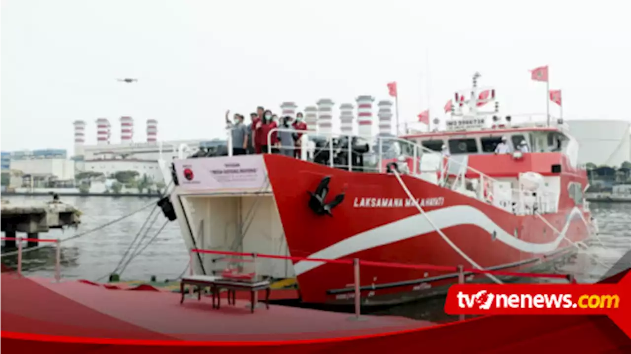 Lagi, PDIP Resmikan Kapal Rumah Sakit Laksamana Malayayati di Pelabuhan Tanjung Priok