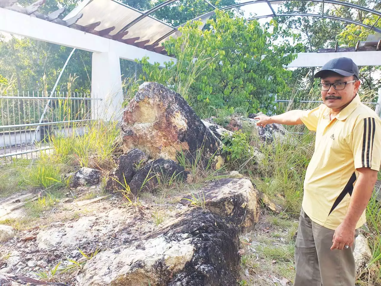 Kawasan batu penyu terbiar, tidak terurus