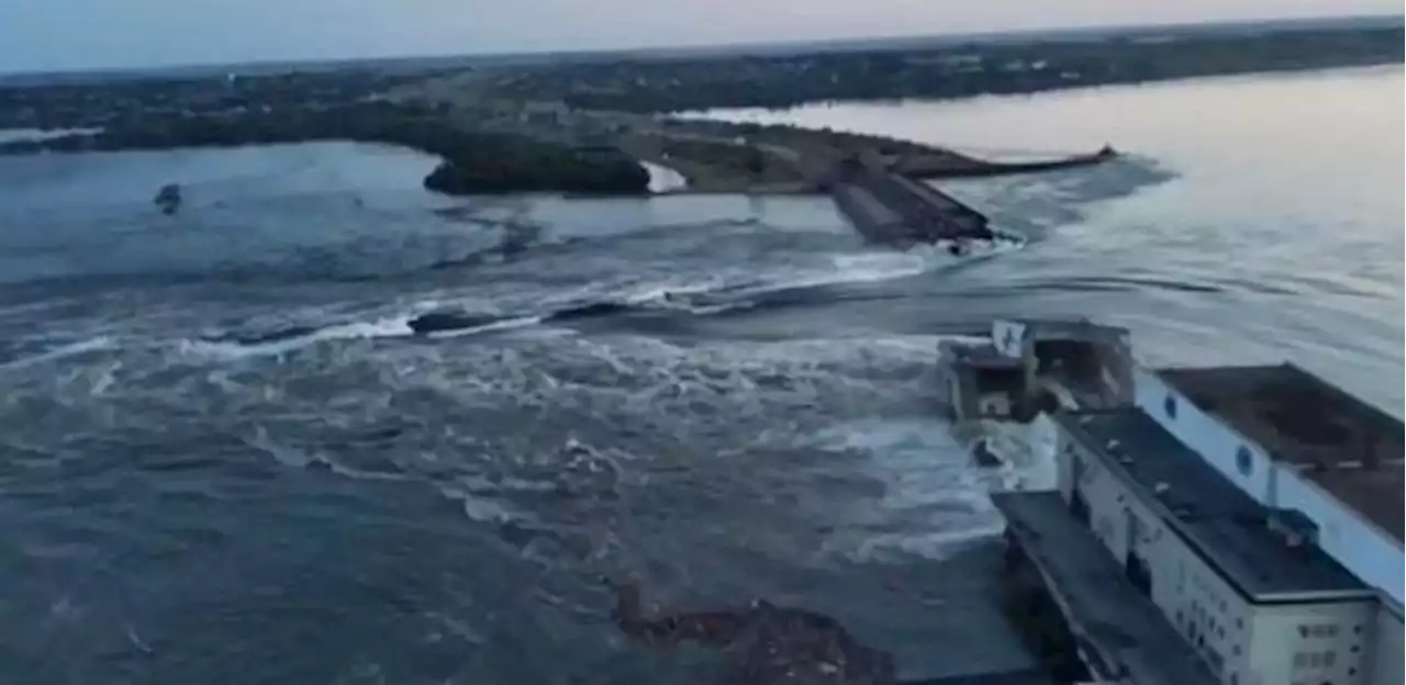 Ucrânia: Veja antes e depois de áreas destruídas por rompimento de barragem