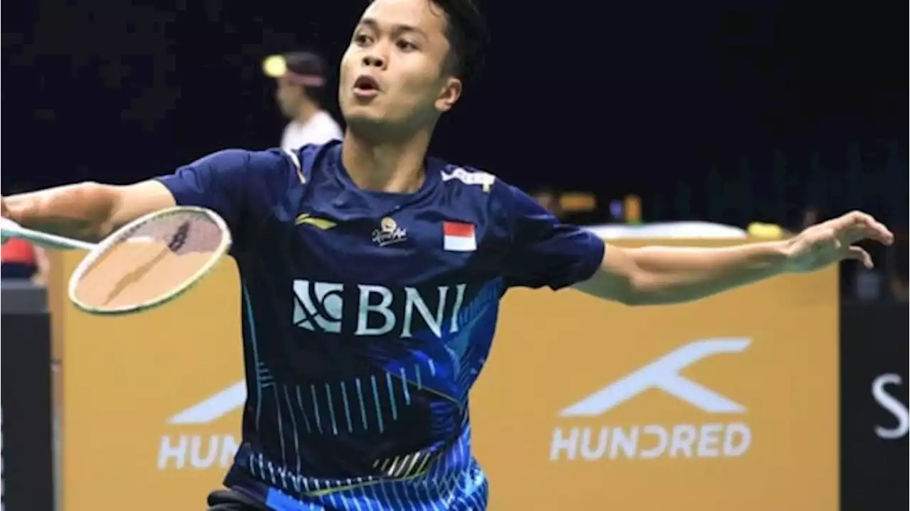 Jadi Satu-satunya Wakil Indonesia, Ginting Siapkan Strategi di Semifinal Singapore Open 2023