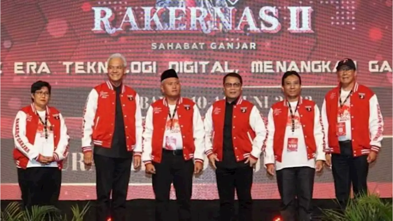 Rakernas Relawan Dihadiri Ganjar Pranowo: Sahabat Ganjar Tumbuh dari Bawah