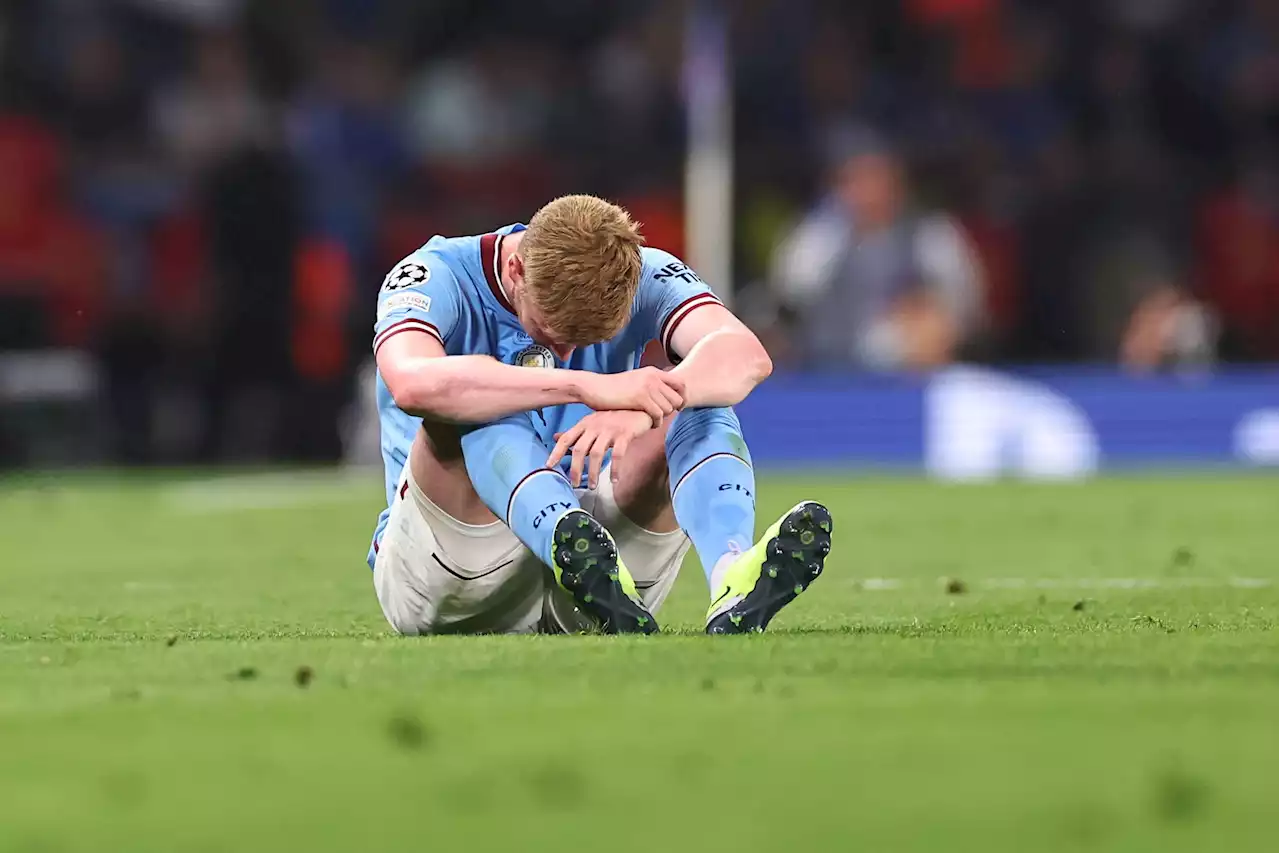 Se repite la historia: De Bruyne se retira lesionado en la final de la Champions