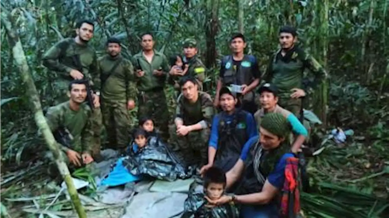 Un general será padrino de la niña rescatada en la selva amazónica