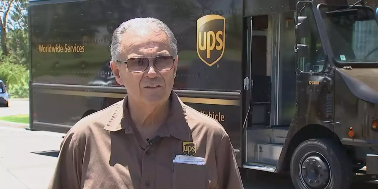 ‘I fell in love with the job’: UPS driver making last delivery after 50 years on the road