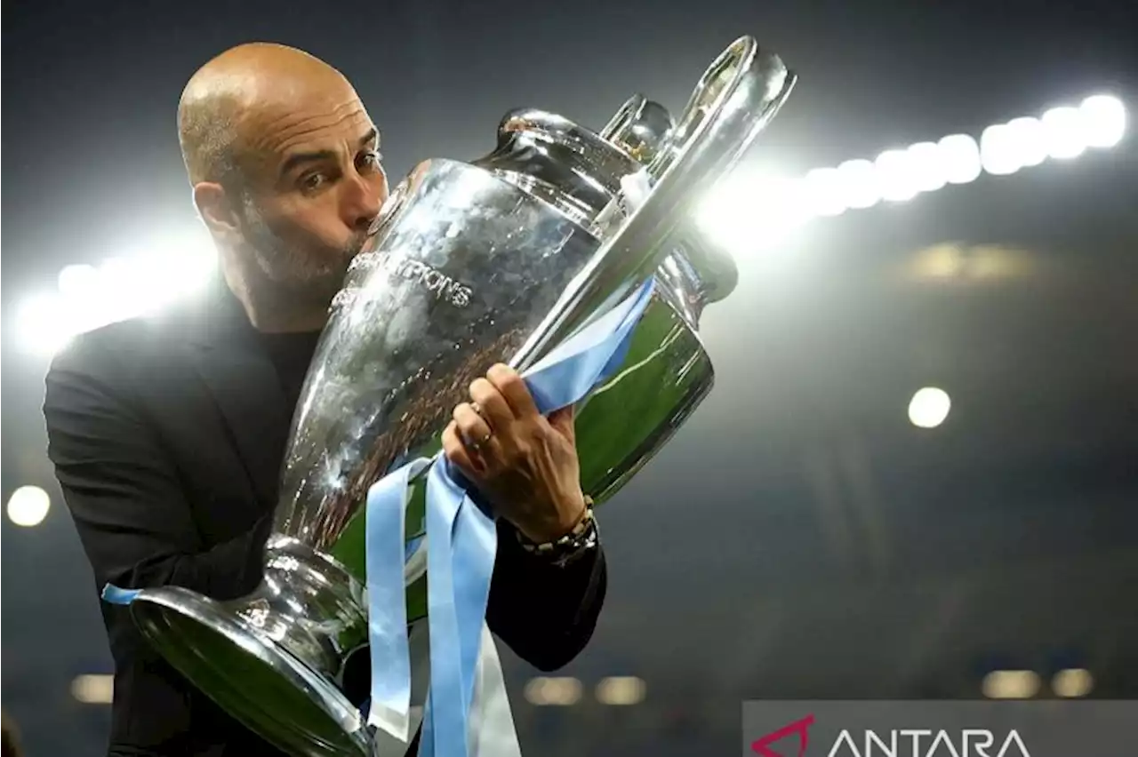 Pep Guardiola dan Julian Alvarez catat rekor baru setelah juarai UCL