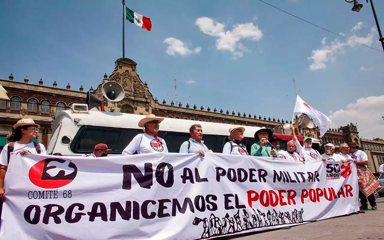 En marcha por 'Halconazo' piden detener la militarización