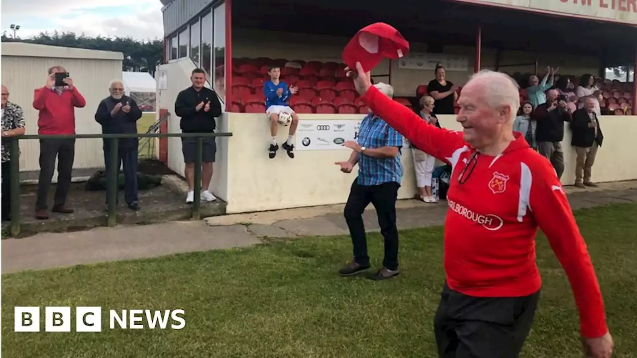 Jersey cancer charity backer does 80 laps before 80th birthday