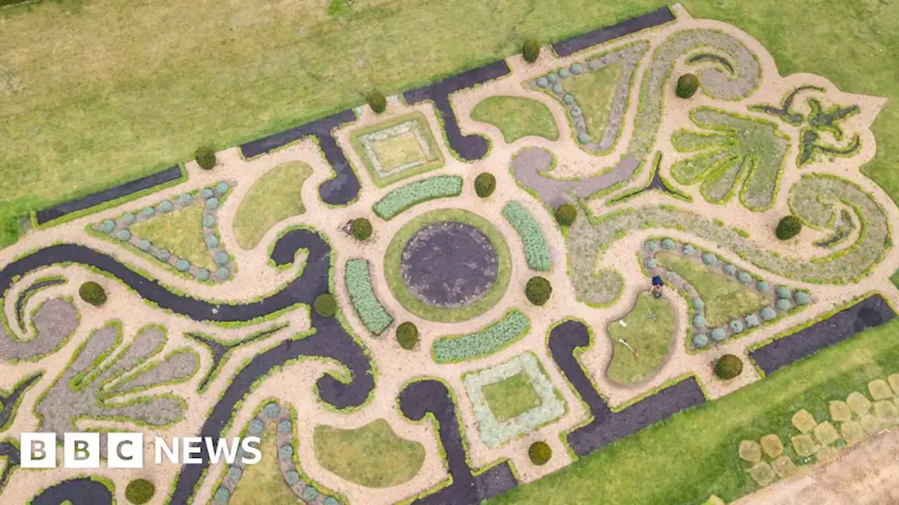 Oxburgh Hall's Victorian garden adapted for climate change