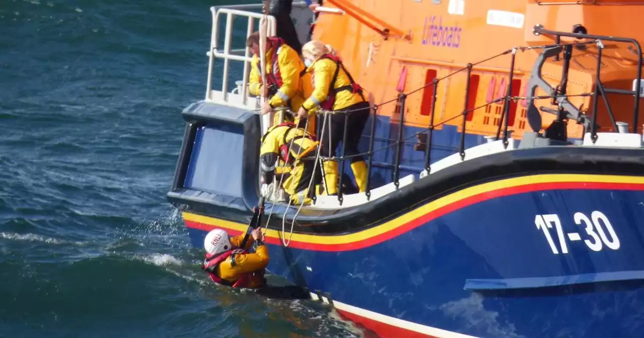 Three people rescued after boat breaks down off NI coast