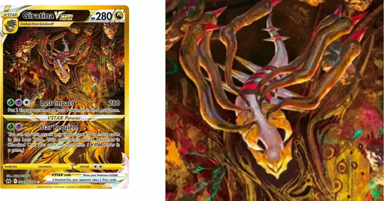 The Cards Of Pokémon TCG: Crown Zenith Part 79: Giratina VSTAR Gold