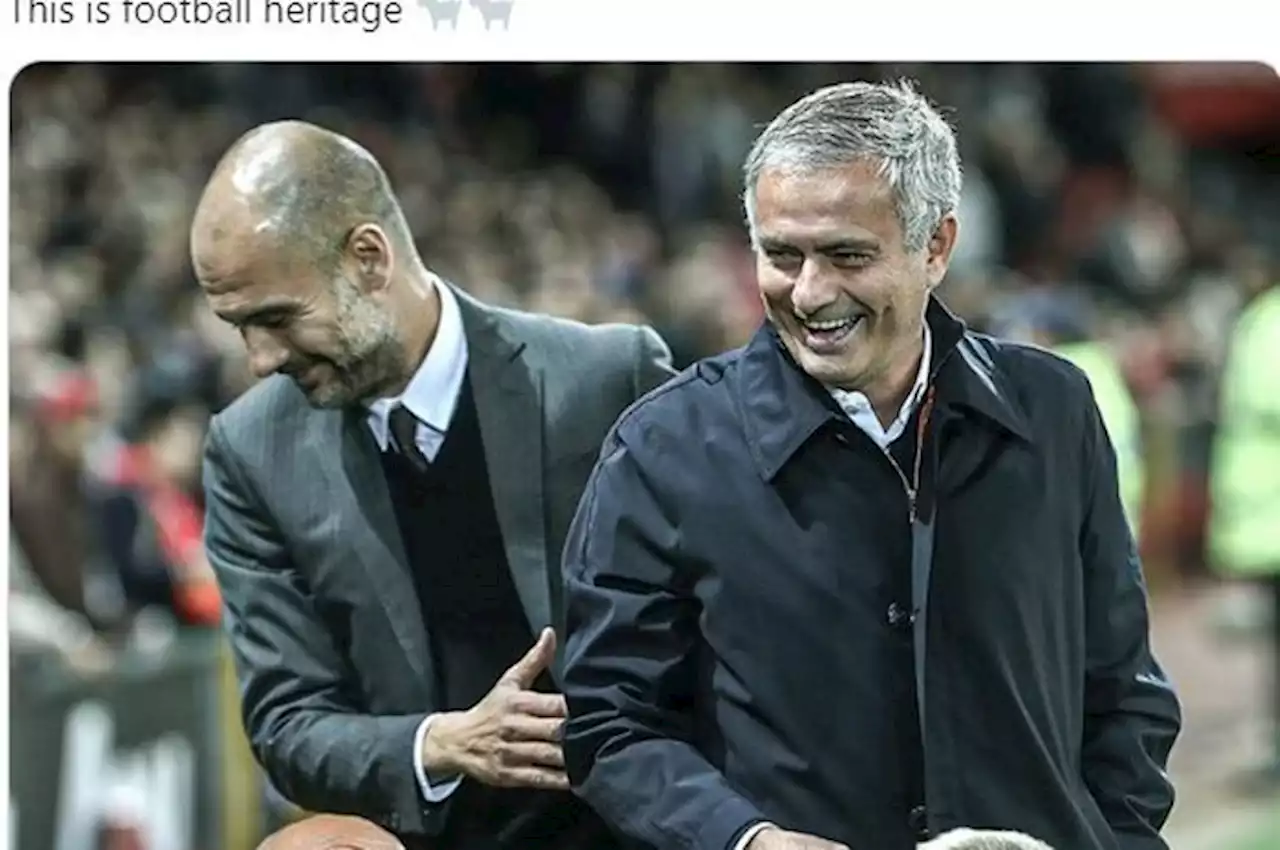 Guardiola Raja Treble Winners, Mourinho Bukan Pelatih Spesial Lagi - Bolasport.com