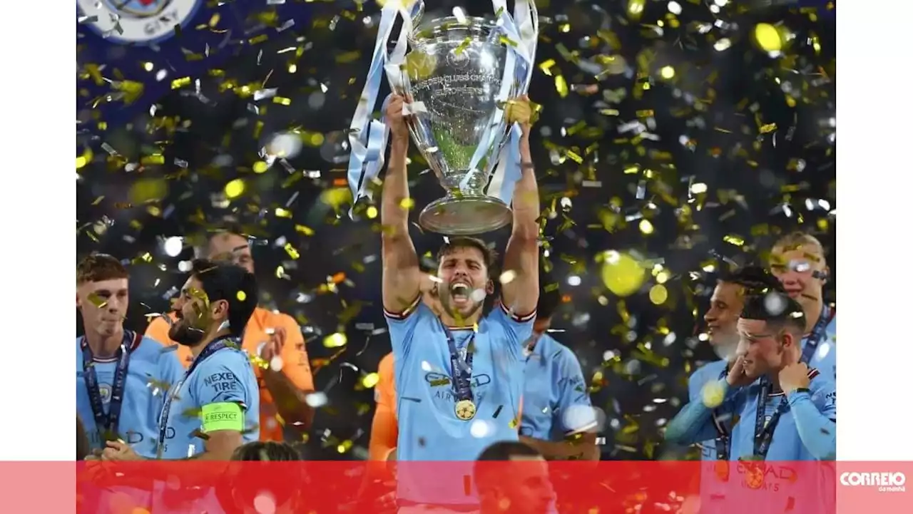 Rúben Dias 'feliz por fazer história' ao vencer a Liga dos Campeões com o Manchester City