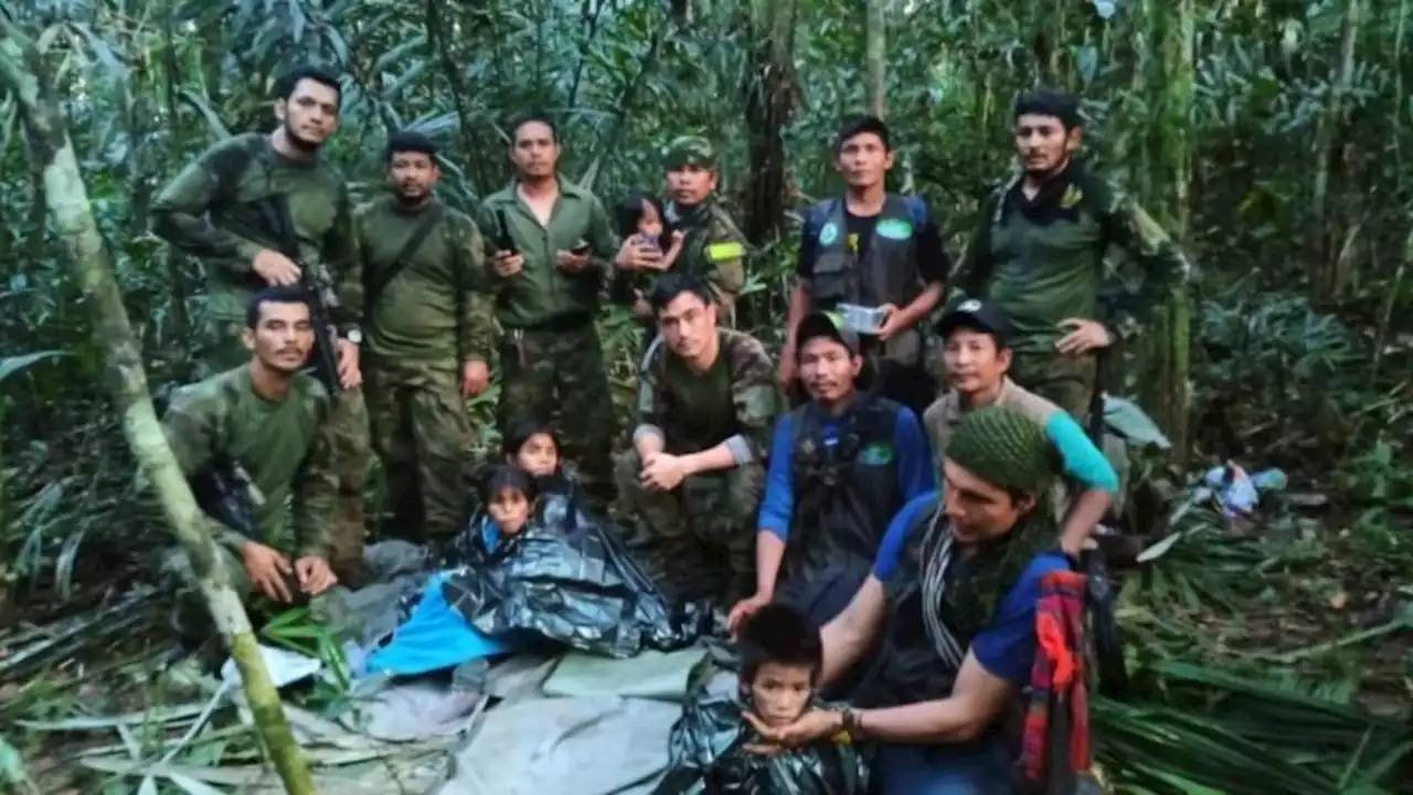 Cómo sobrevivieron 40 días los niños desaparecidos en la selva de Colombia