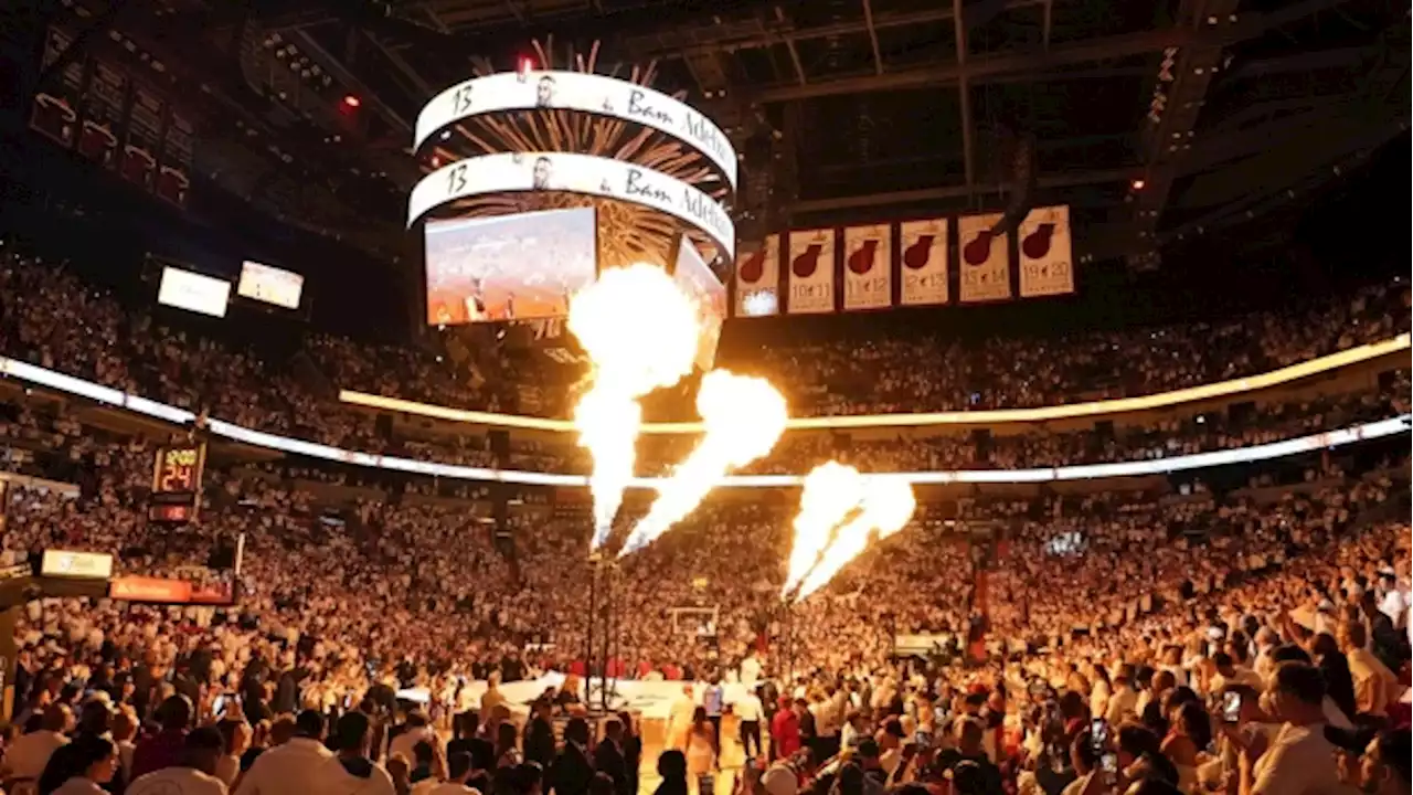 Conor McGregor knocks out Heat mascot in bizarre promotion at NBA Finals