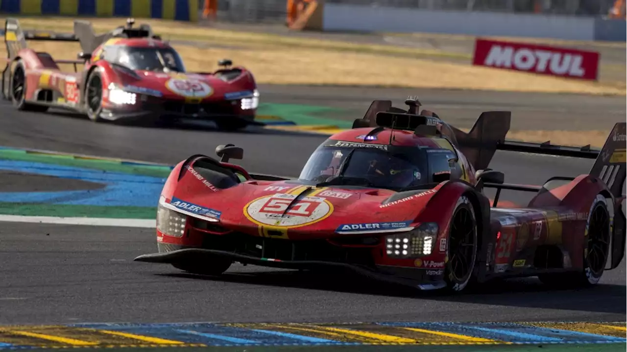 Ferrari topples Toyota in return to 24 Hours of Le Mans after 50-year absence