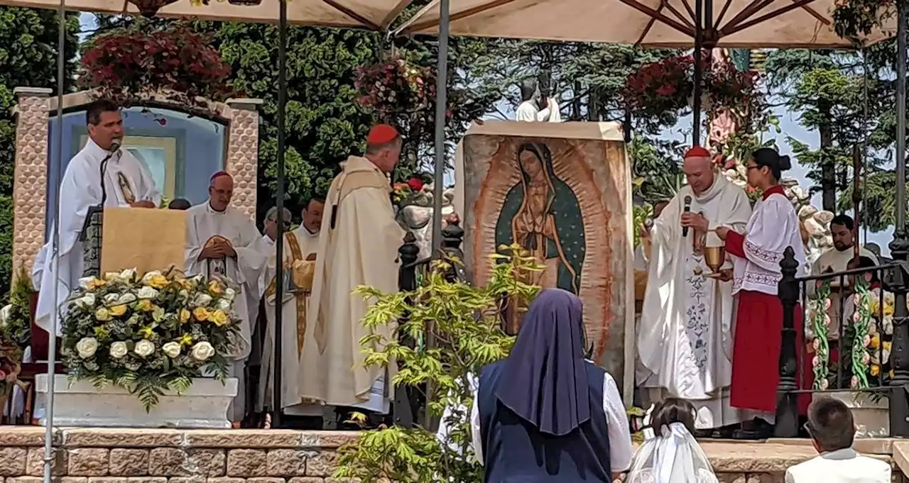 Shrine of Our Lady of Guadalupe presented with new, authentic mural on 10th anniversary