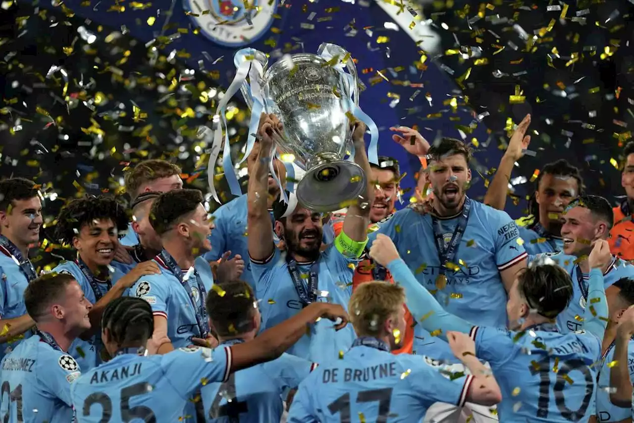 Why UEFA won't allow Man City wear Champions League trophy next season