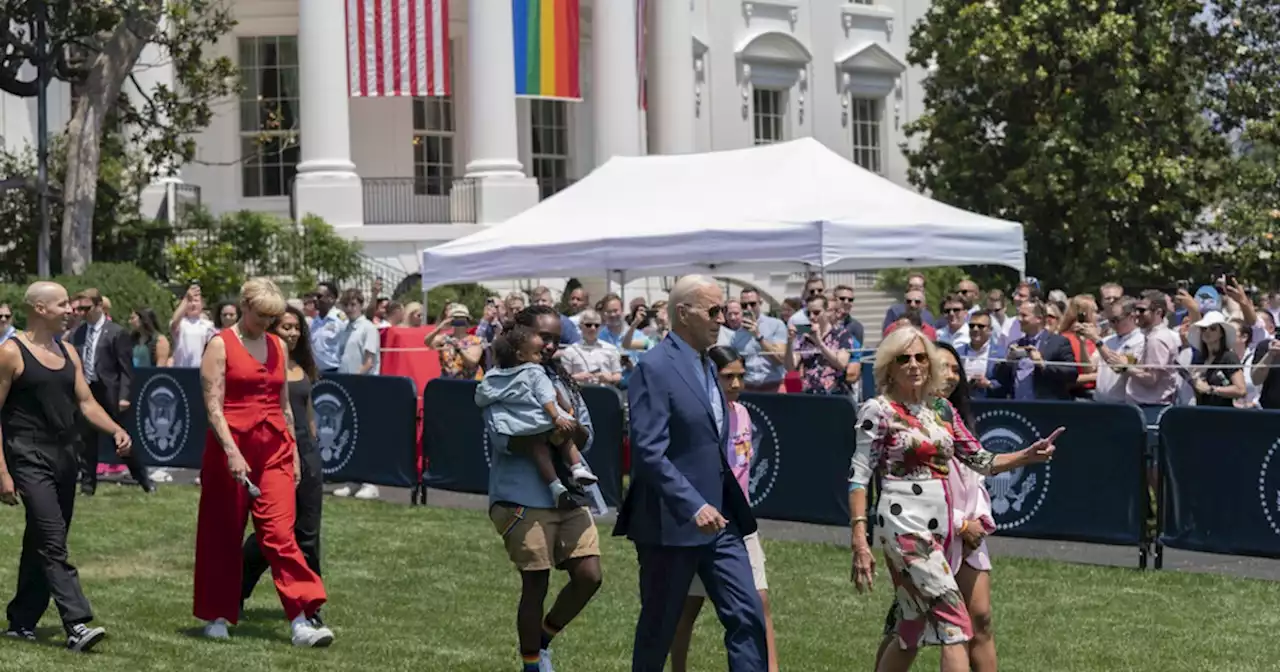 Joe Biden hosts largest pride event in White House history