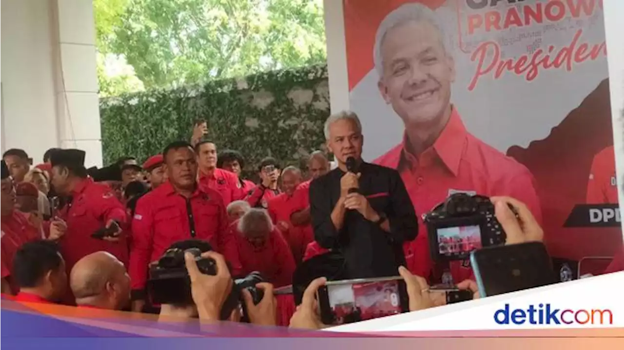 Ganjar di DPD PDIP Sumut: Waktu Kita Tak Banyak, Siapkan Strategi Terbaik