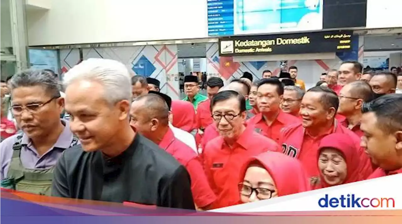 Tiba di Medan, Ganjar Pranowo Diteriaki 'Presiden'