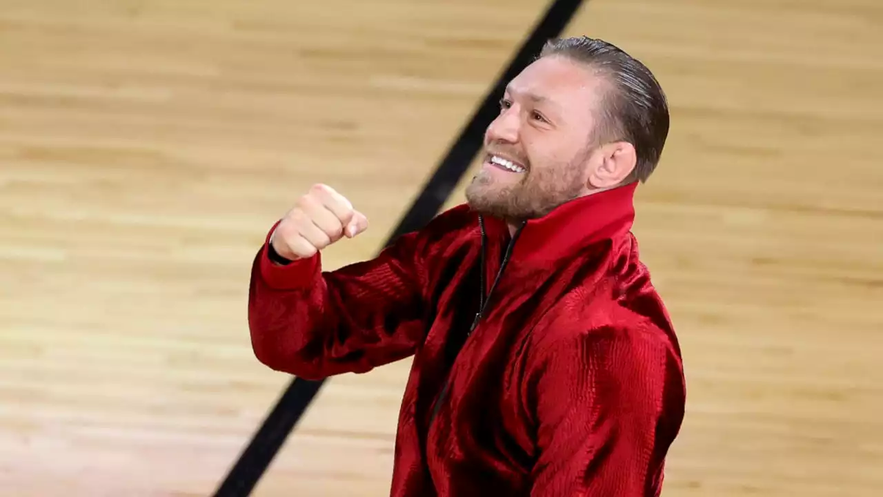 Conor McGregor Sends Miami Heat's Mascot to the ER in Bit Gone Wrong