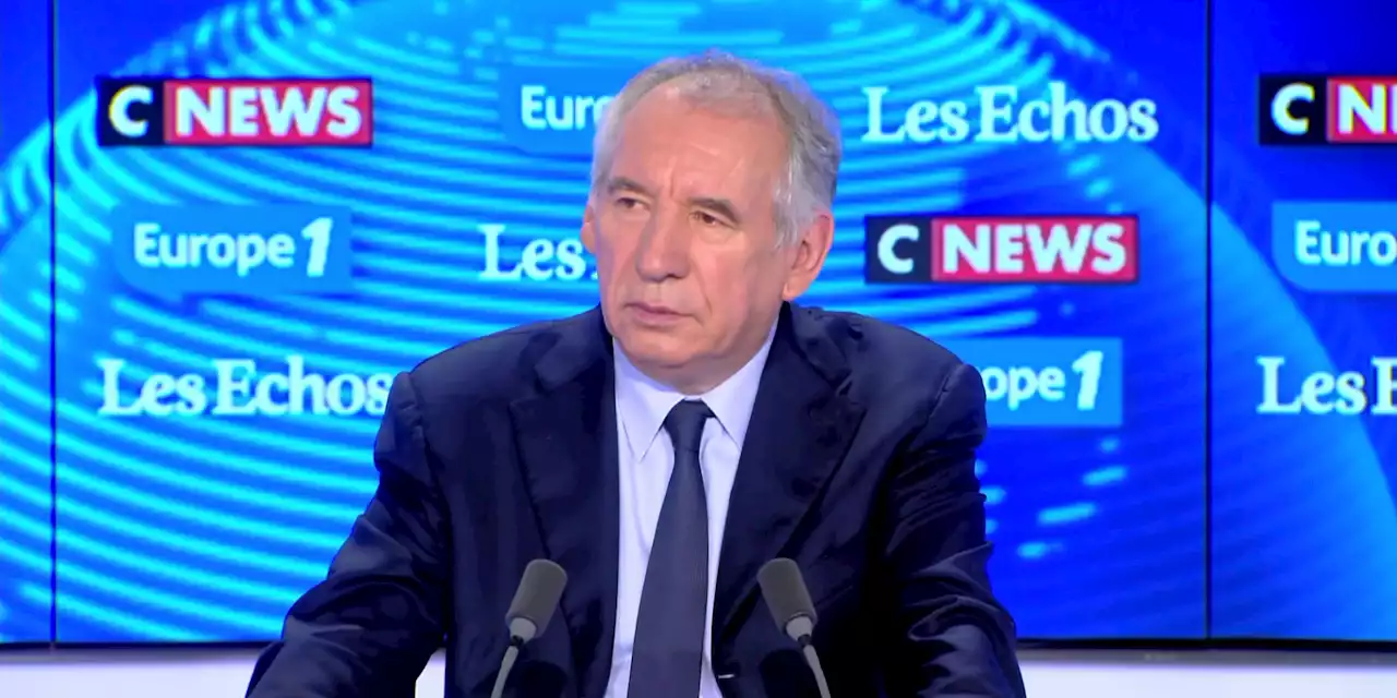 Pour François Bayrou, «les problèmes du pays ne viennent pas de l'extérieur»