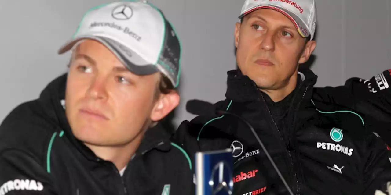 Michael Schumacher war im Mercedes überfordert, erzählt Nico Rosberg