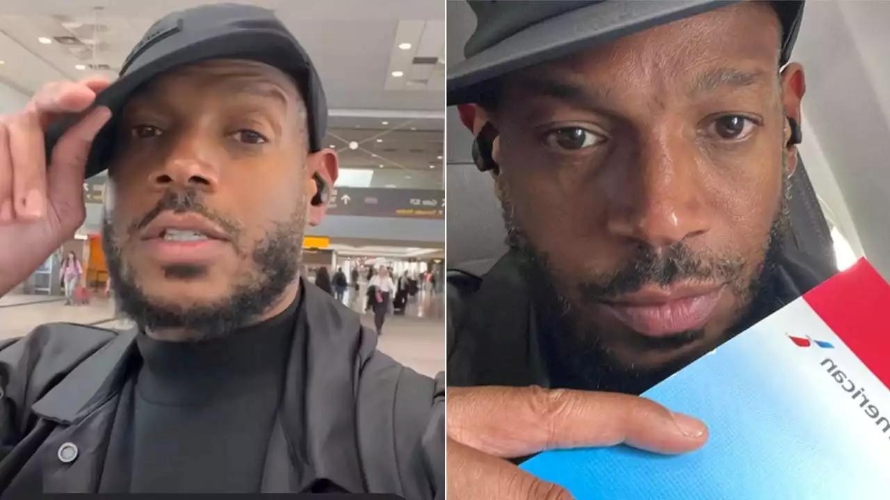 Marlon Wayans speaks out after being cited for disturbing the peace, removed from United Airlines flight