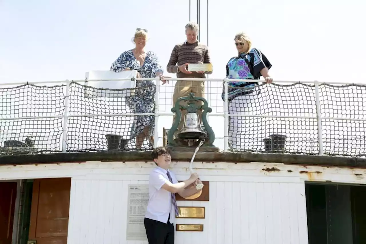 Family of Glasgow's Tall Ship crew celebrate 30 years since its return to Clyde