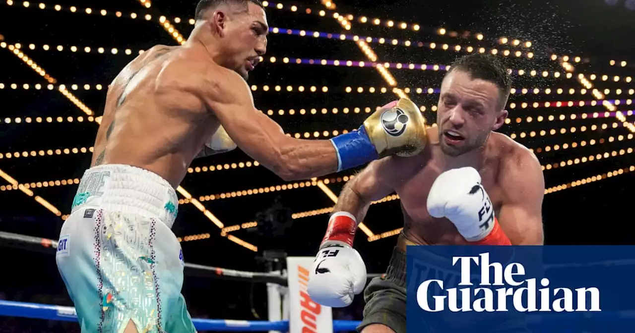 Teófimo López batters Josh Taylor for junior welterweight title in shocker