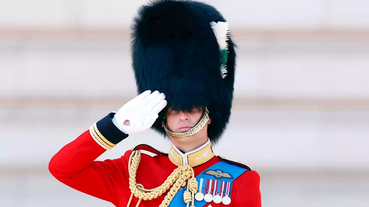 Prince William makes big changes to his royal uniform for Trooping the Colour