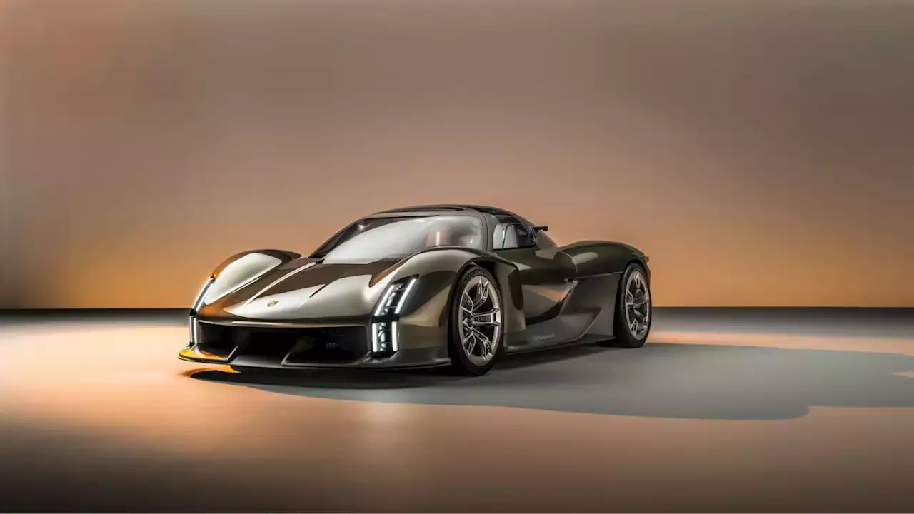 Porsche aims for the fastest road-legal car with its Misson X electric hypercar concept