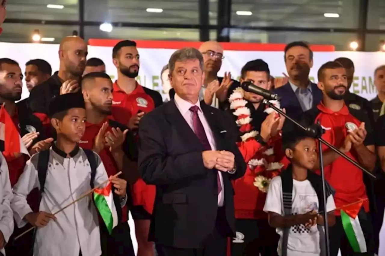 Timnas Palestina Tiba di Indonesia, Dubes Al-Shun Apresiasi Ketua PSSI - Jawa Pos