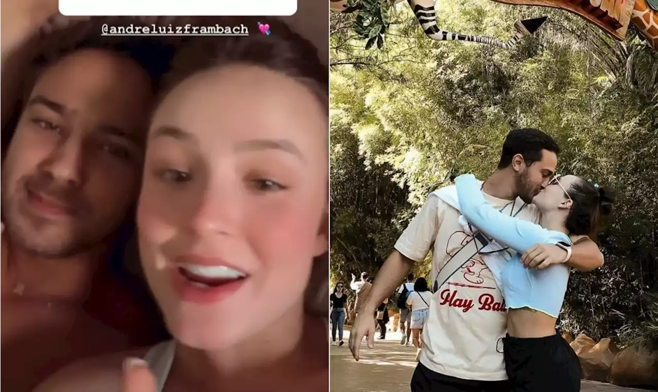 Larissa Manoela e André Luiz Frambach negam gravidez e falam sobre data do casamento: 'Não temos muita pressa'