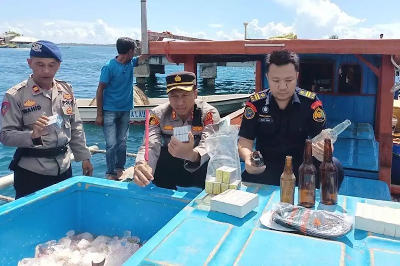 Tangkap Kapal Pengebom Ikan, Tim Gabungan Keluarkan Tembakan Peringatan