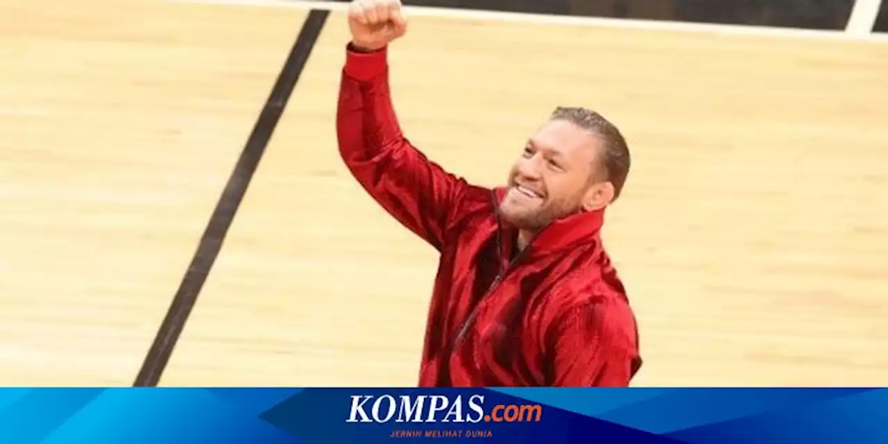 NBA Finals: Maskot Miami Heat Dipukul Conor McGregor, Jatuh KO, Dilarikan ke UGD