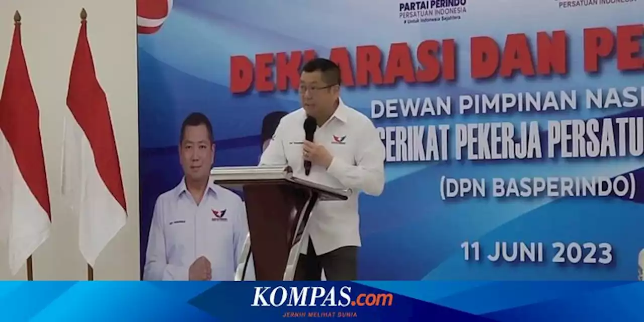 Hary Tanoesoedibjo Lantik Arnod Sihite sebagai Ketua Umum DPN Basperindo